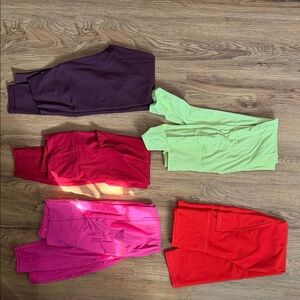 Women’s Colorful Leggings Bundle Name-Brand